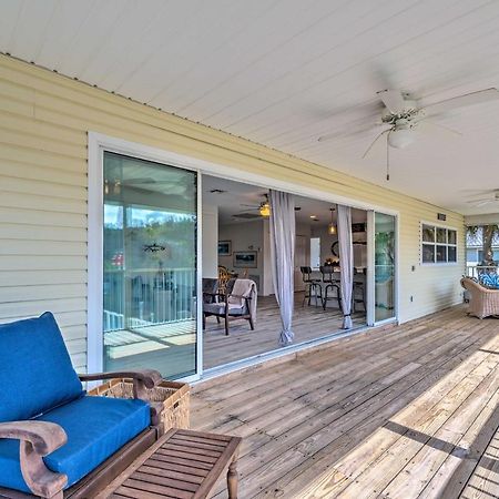 Withlacoochee River House With Dock And Kayaks! Yankeetown Kültér fotó