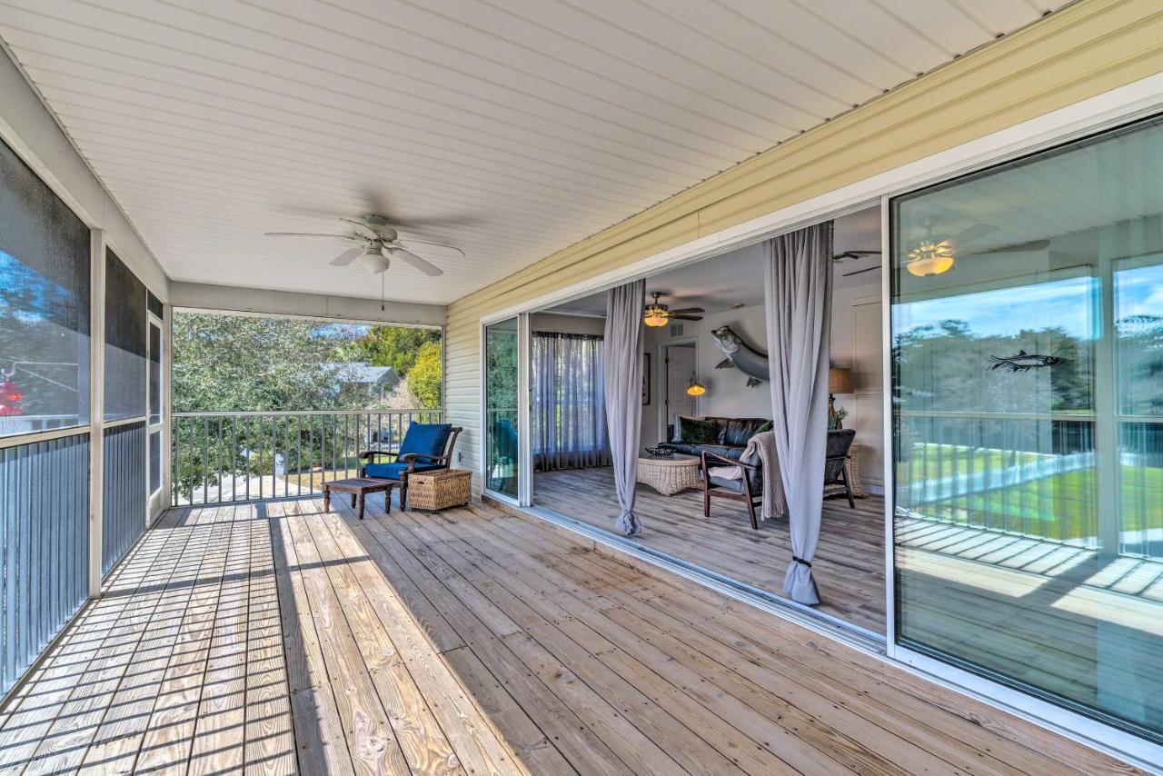 Withlacoochee River House With Dock And Kayaks! Yankeetown Kültér fotó